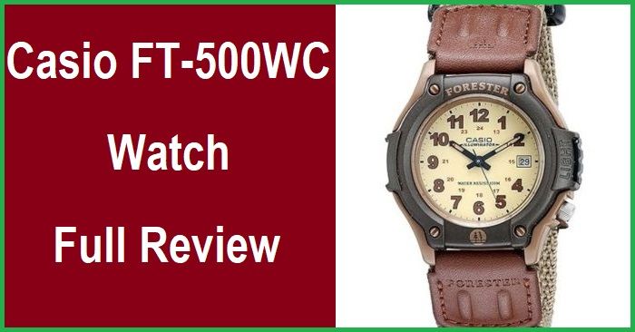 Casio Forester FT-500WC Watch Full Review