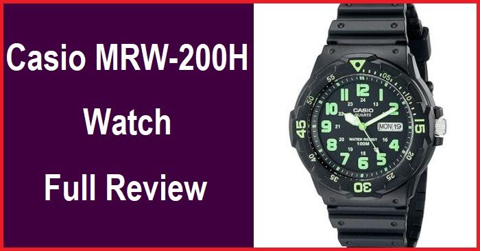 Casio MRW-200H Watch Full Review