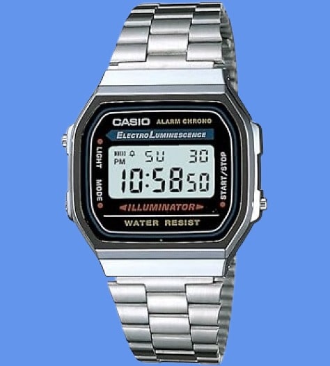 casio a-168w digital watch