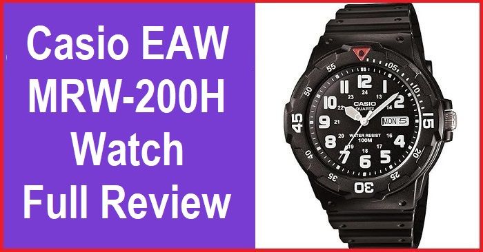 Casio EAW MRW-200H Watch Full Review