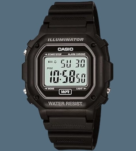 casio f-108wh digital watch