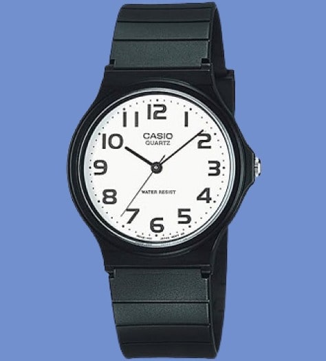 casio mq-24 analog watch