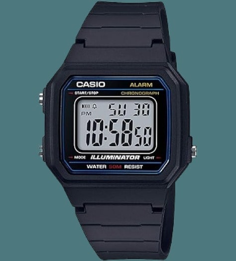 casio w-217h digital watch