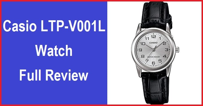 Casio LTP-V001L Watch Full Review